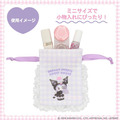 ▲新品特價 Sanrio 三麗鷗 x 粧美堂 酷洛米 荷葉邊造型束口袋 (夢幻幽靈甜點屋)_2 ▲新品特價 Sanrio 三麗鷗 x 粧美堂 酷洛米 荷葉邊造型束口袋 (夢幻幽靈甜點屋)_2
