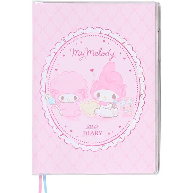 ▲新品特價 Sanrio 三麗鷗 美樂蒂 2027 行事曆手帳本 B6 (週記事)