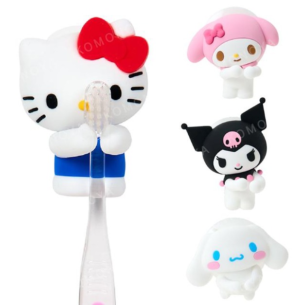 Sanrio 三麗鷗 矽膠造型牙刷架 (2026新生活) Kitty 美樂蒂 大耳狗 酷洛米