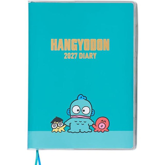 ▲新品特價 Sanrio 三麗鷗 人魚漢頓 2027 行事曆手帳本 B6 (日記事)