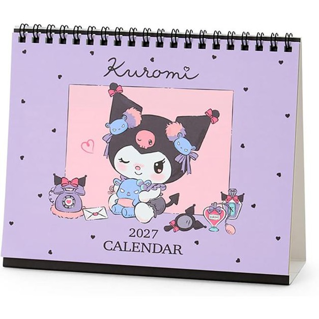 ▲新品特價 Sanrio 三麗鷗 酷洛米 2027 線圈桌曆 L