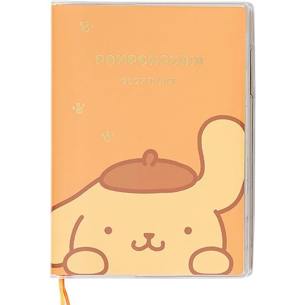 ▲新品特價 Sanrio 三麗鷗 布丁狗 2027 行事曆手帳本 B6 (日記事)