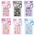 Sanrio 三麗鷗 造型隨身鏡吊飾 (磚型貼紙款) Kitty 花小兔 酷洛米 美樂蒂 Sanrio 三麗鷗 造型隨身鏡吊飾 (磚型貼紙款) Kitty 花小兔 酷洛米 美樂蒂
