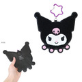 Sanrio 三麗鷗 大尺寸造型刺繡鑰匙圈 (大臉款) Kitty 酷洛米 美樂蒂 人魚漢頓_4 Sanrio 三麗鷗 大尺寸造型刺繡鑰匙圈 (大臉款) Kitty 酷洛米 美樂蒂 人魚漢頓_4