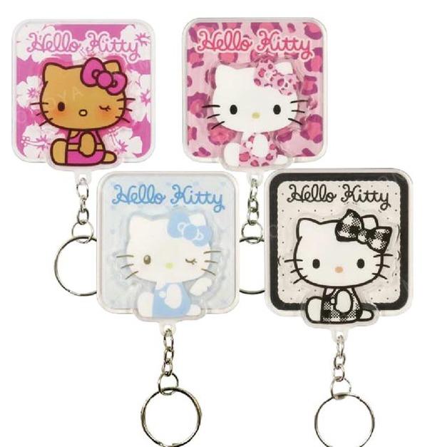 Sanrio 三麗鷗 Hello Kitty 壓克力造型磁鐵鑰匙圈 (坐姿款)