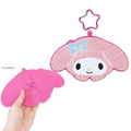 Sanrio 三麗鷗 大尺寸造型刺繡鑰匙圈 (大臉款) Kitty 酷洛米 美樂蒂 人魚漢頓_3 Sanrio 三麗鷗 大尺寸造型刺繡鑰匙圈 (大臉款) Kitty 酷洛米 美樂蒂 人魚漢頓_3