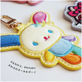 Sanrio 三麗鷗 皮質造型刺繡鑰匙圈 (動作款) Kitty 酷洛米 美樂蒂 大耳狗 花小兔_5 Sanrio 三麗鷗 皮質造型刺繡鑰匙圈 (動作款) Kitty 酷洛米 美樂蒂 大耳狗 花小兔_5