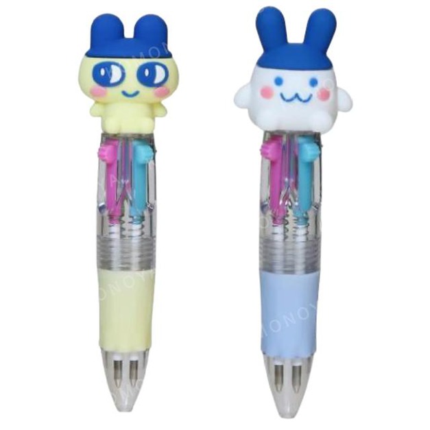 Tamagotchi 塔麻可吉 迷你四色原子筆 0.5mm (立體公仔款) 麻美吉 咪咪吉