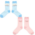 Sanrio 三麗鷗 成人絨毛玩偶中筒襪 23-25cm (大臉款) Kitty 美樂蒂 布丁狗 花小兔_3 Sanrio 三麗鷗 成人絨毛玩偶中筒襪 23-25cm (大臉款) Kitty 美樂蒂 布丁狗 花小兔_3