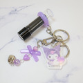 Sanrio 三麗鷗 造型鑰匙圈 (愛心蝴蝶結款) Kitty 布丁狗 大耳狗 酷洛米_3 Sanrio 三麗鷗 造型鑰匙圈 (愛心蝴蝶結款) Kitty 布丁狗 大耳狗 酷洛米_3