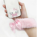 Sanrio 三麗鷗 MultiRing+ 造型手機扣環附掛片 (蝴蝶結絨毛款) Kitty 美樂蒂 酷洛米 大耳狗_5 Sanrio 三麗鷗 MultiRing+ 造型手機扣環附掛片 (蝴蝶結絨毛款) Kitty 美樂蒂 酷洛米 大耳狗_5