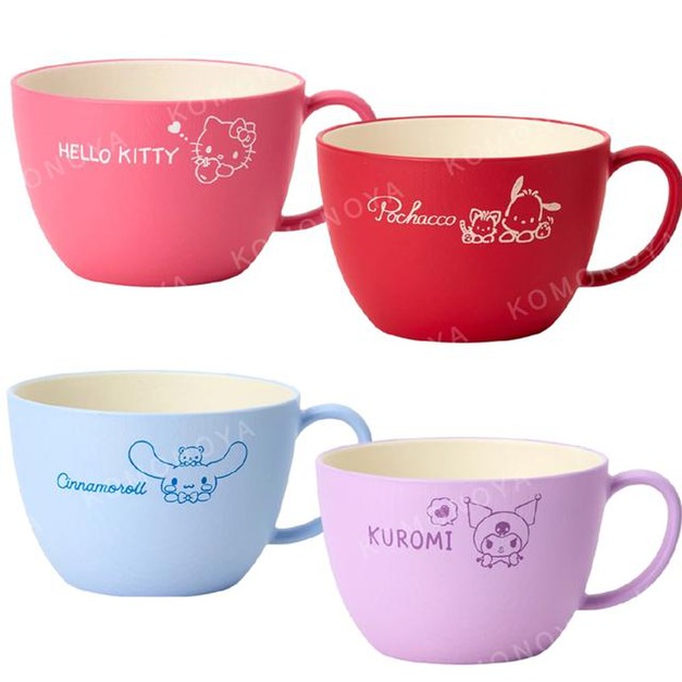 Sanrio 三麗鷗 樹脂湯杯 440ml (2026新生活) Kitty 大耳狗 酷洛米 帕恰狗