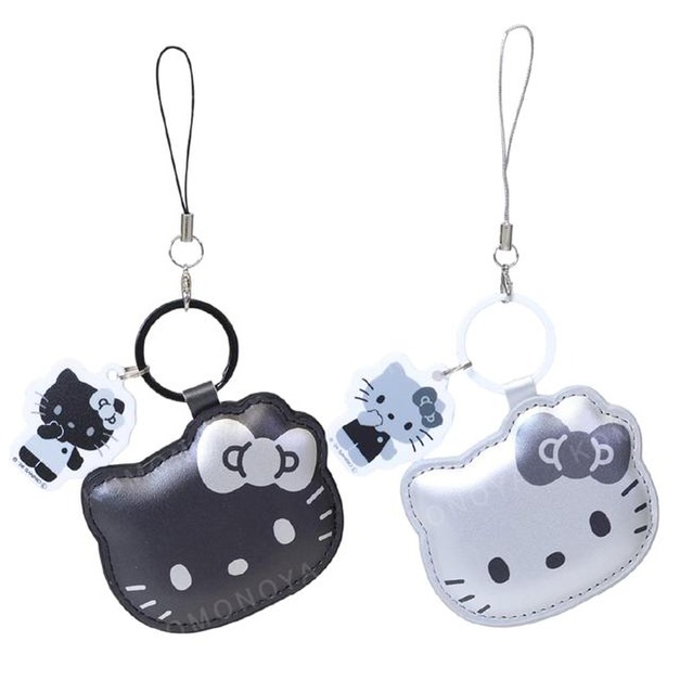 Sanrio 三麗鷗 Hello Kitty 皮質造型手機吊飾 (大臉款)