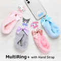 Sanrio 三麗鷗 MultiRing+ 造型手機扣環附掛片 (蝴蝶結絨毛款) Kitty 美樂蒂 酷洛米 大耳狗_6 Sanrio 三麗鷗 MultiRing+ 造型手機扣環附掛片 (蝴蝶結絨毛款) Kitty 美樂蒂 酷洛米 大耳狗_6