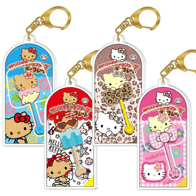 Sanrio 三麗鷗 Hello Kitty 造型鑰匙圈 (巧克力棒款) Sanrio 三麗鷗 Hello Kitty 造型鑰匙圈 (巧克力棒款)