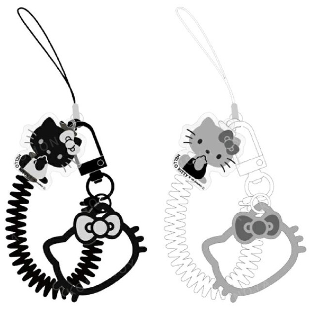 Sanrio 三麗鷗 Hello Kitty 造型手機彈簧扣環 (電話線款) Sanrio 三麗鷗 Hello Kitty 造型手機彈簧扣環 (電話線款)