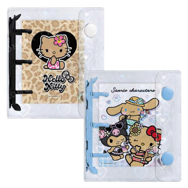Sanrio 三麗鷗 三孔貼紙小卡收納冊 Sanrio 三麗鷗 三孔貼紙小卡收納冊