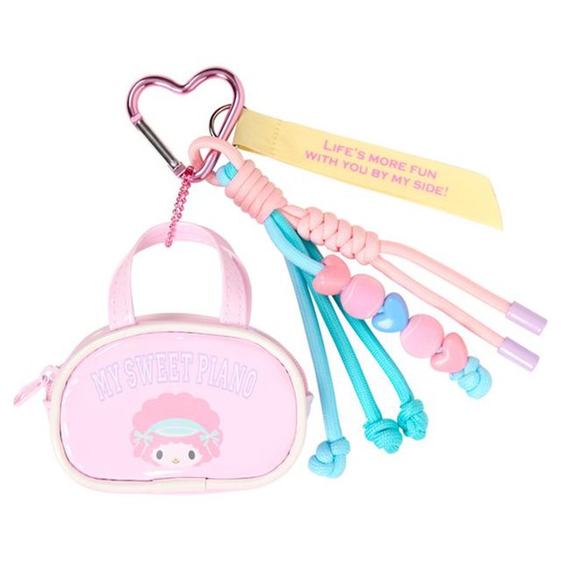 ▲新品特價【預購】Sanrio 三麗鷗 Piano 皮質零錢包鑰匙圈 (網球甜心俱樂部)