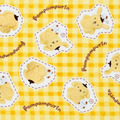 ▲新品特價 Sanrio 三麗鷗 布丁狗 純棉長毛巾 72x34cm (30週年懷舊布丁系列)_1 ▲新品特價 Sanrio 三麗鷗 布丁狗 純棉長毛巾 72x34cm (30週年懷舊布丁系列)_1