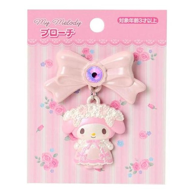 Sanrio 三麗鷗 美樂蒂 PVC造形別針 (童話午茶派對)