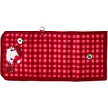 Sanrio 三麗鷗 Hello Kitty 刺繡三折短夾 (秋日の紅色蘋果)_1 Sanrio 三麗鷗 Hello Kitty 刺繡三折短夾 (秋日の紅色蘋果)_1