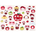 【預購】Sanrio 三麗鷗 大集合 造型貼紙組 (秋日の紅色蘋果)_1 【預購】Sanrio 三麗鷗 大集合 造型貼紙組 (秋日の紅色蘋果)_1