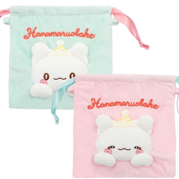 Sanrio 三麗鷗 花丸 玩偶造型束口袋 (生日快樂款)