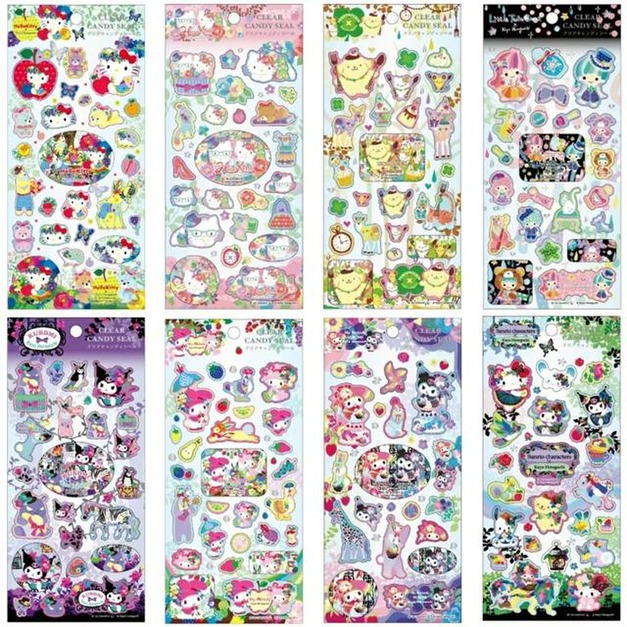 Sanrio 三麗鷗 x Kayo Horaguchi 造型貼紙組