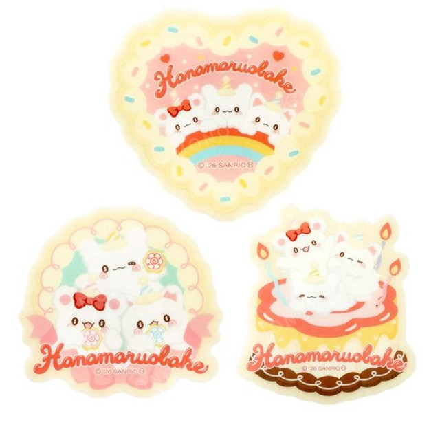 Sanrio 三麗鷗 花丸 壓克力造型徽章 (生日快樂款)