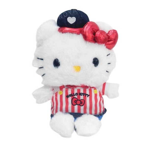 Sanrio 三麗鷗 Hello Kitty 絨毛玩偶娃娃 (店員 美食廣場系列)