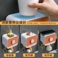 -萬用壁掛雙層抽屜置物盒-橘紅_10 -萬用壁掛雙層抽屜置物盒-橘紅_10