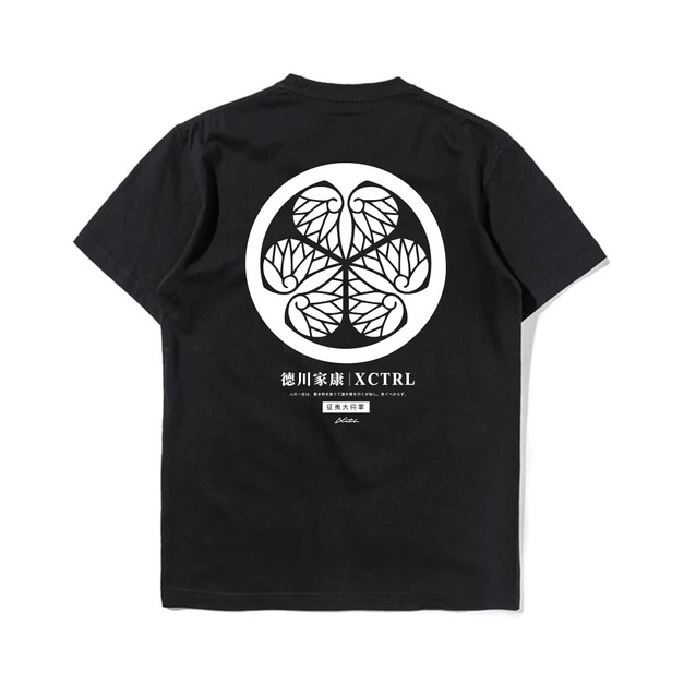 XCTRL 德川家康短T-黑/白 XCTRL 德川家康短T-黑/白
