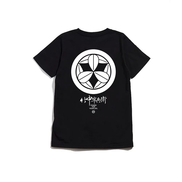 XCTRL 竹中半兵衛短T-黑/白 XCTRL 竹中半兵衛短T-黑/白