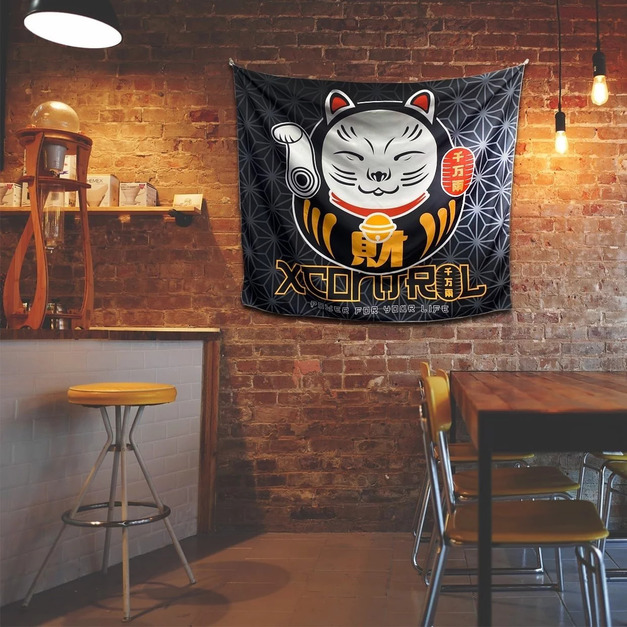 XCTRL 裝飾掛布-招財貓不倒翁 XCTRL 裝飾掛布-招財貓不倒翁