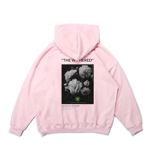 XCMAX THE Withered帽T-粉色 XCMAX THE Withered帽T-粉色