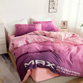 粉紅城市四件套床包組-雙人_2 粉紅城市四件套床包組-雙人_2
