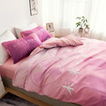 粉紅城市四件套床包組-雙人_3 粉紅城市四件套床包組-雙人_3