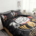 招財貓不倒翁四件套床包組-雙人_3 招財貓不倒翁四件套床包組-雙人_3