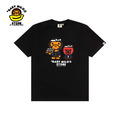 日本 Baby Milo 猿人與章魚 可愛 短Tee BAPE 短袖 白色 黑色 紅色 優惠預購商品_2 日本 Baby Milo 猿人與章魚 可愛 短Tee BAPE 短袖 白色 黑色 紅色 優惠預購商品_2