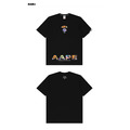 AAPE 猿人logo 撞色彩色迷彩 短Tee 短袖 白色 水泥灰 黑 優惠預購商品_5 AAPE 猿人logo 撞色彩色迷彩 短Tee 短袖 白色 水泥灰 黑 優惠預購商品_5