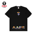 AAPE 猿人logo 撞色彩色迷彩 短Tee 短袖 白色 水泥灰 黑 優惠預購商品_1 AAPE 猿人logo 撞色彩色迷彩 短Tee 短袖 白色 水泥灰 黑 優惠預購商品_1