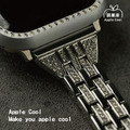 復古鑲鑽五排珠細款 Apple Watch錶帶 Ultra S8 S7 S6 SE SE2_8 復古鑲鑽五排珠細款 Apple Watch錶帶 Ultra S8 S7 S6 SE SE2_8
