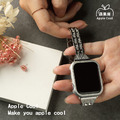 復古鑲鑽五排珠細款 Apple Watch錶帶 Ultra S8 S7 S6 SE SE2_4 復古鑲鑽五排珠細款 Apple Watch錶帶 Ultra S8 S7 S6 SE SE2_4