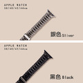 圓柱三排不鏽鋼 Apple watch錶帶 Ultra S8 S7 S6 S5 SE SE2_4 圓柱三排不鏽鋼 Apple watch錶帶 Ultra S8 S7 S6 S5 SE SE2_4