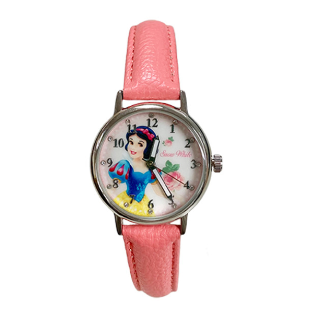 【Disney】公主系列|白雪公主|皮製錶帶兒童錶-玫瑰粉/PS-3K2510U-002PK/原廠授權貨享三個月保固 【Disney】公主系列|白雪公主|皮製錶帶兒童錶-玫瑰粉/PS-3K2510U-002PK/原廠授權貨享三個月保固