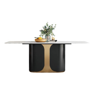 【AISHA】比莎岩板石面餐桌 LA-109 【AISHA】比莎岩板石面餐桌 LA-109