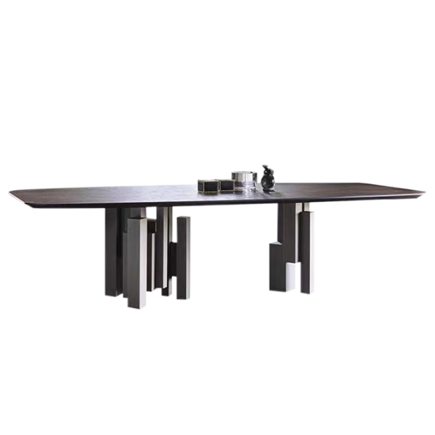 【AISHA】櫪木岩板石面餐桌 LA-134 【AISHA】櫪木岩板石面餐桌 LA-134