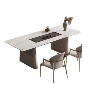 【AISHA】維那爾岩板石面餐桌 LA-46 【AISHA】維那爾岩板石面餐桌 LA-46