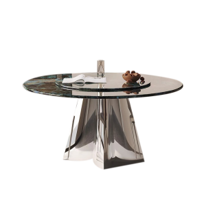 【AISHA】穆夫岩板石面餐桌/轉盤另售 3018 【AISHA】穆夫岩板石面餐桌/轉盤另售 3018