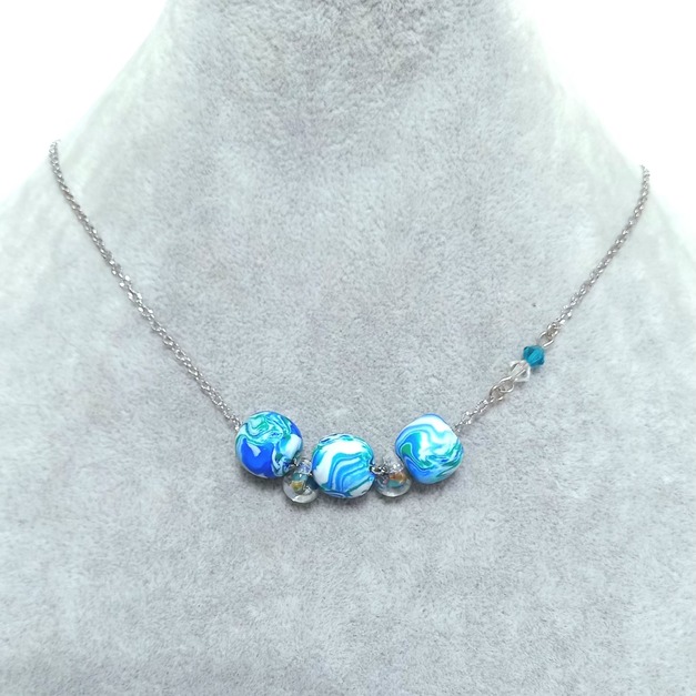 【地球系列軟陶項鍊】-Polymer Clay Necklace 【地球系列軟陶項鍊】-Polymer Clay Necklace